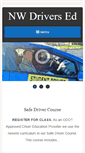Mobile Screenshot of nwdriversed.com