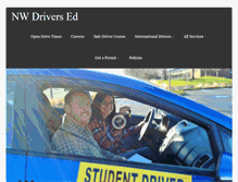 Tablet Screenshot of nwdriversed.com